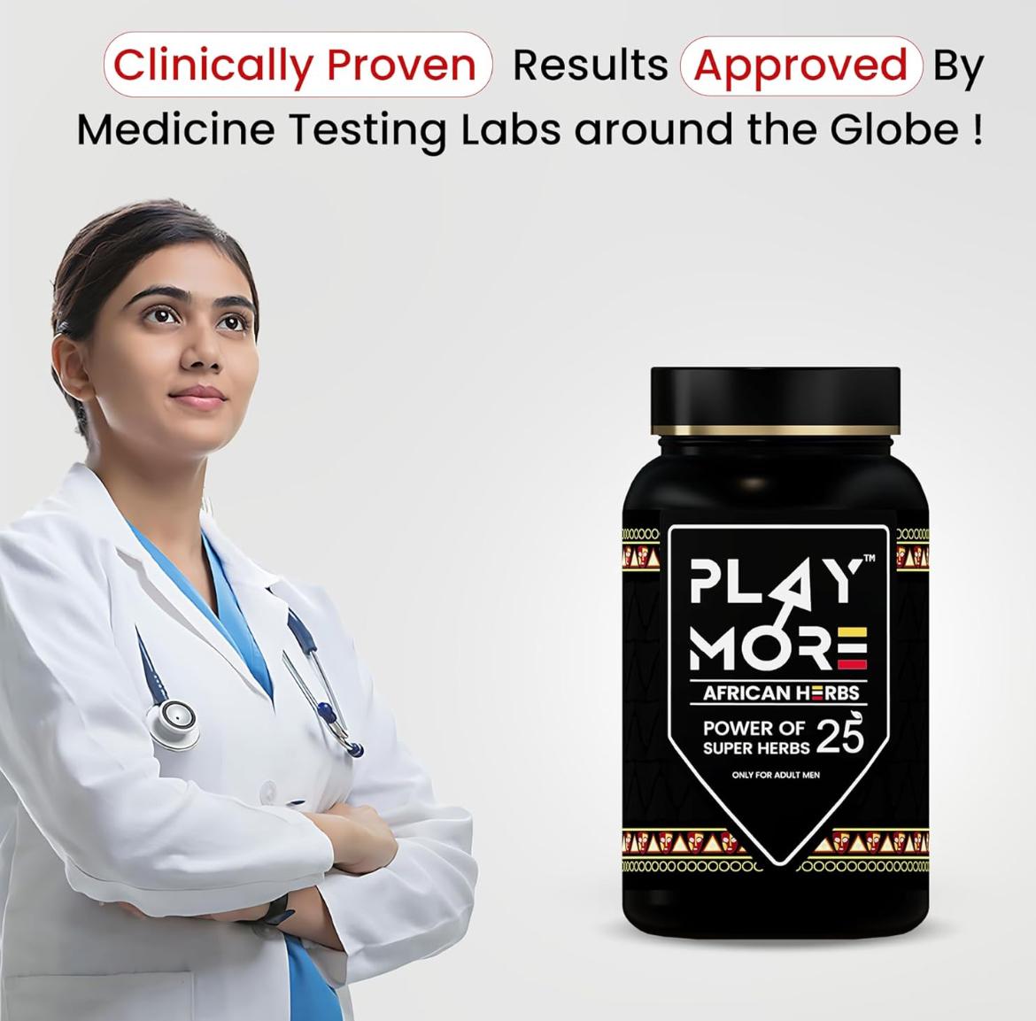 Herbal Deck Play More Powder For Men